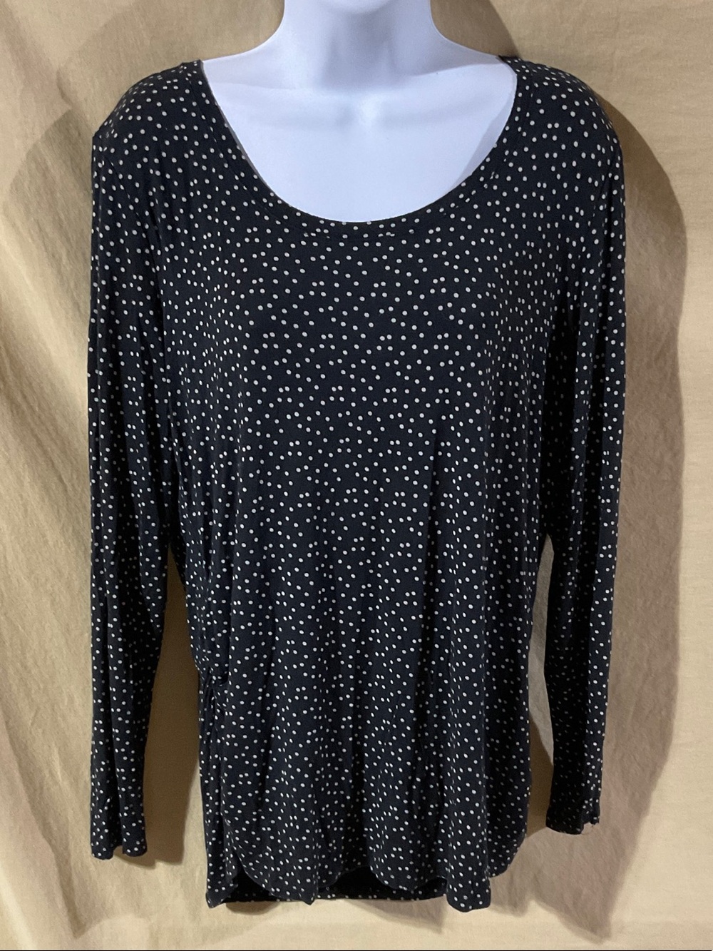 a:glow Size XL Maternity Polka Dot Tee Shirt